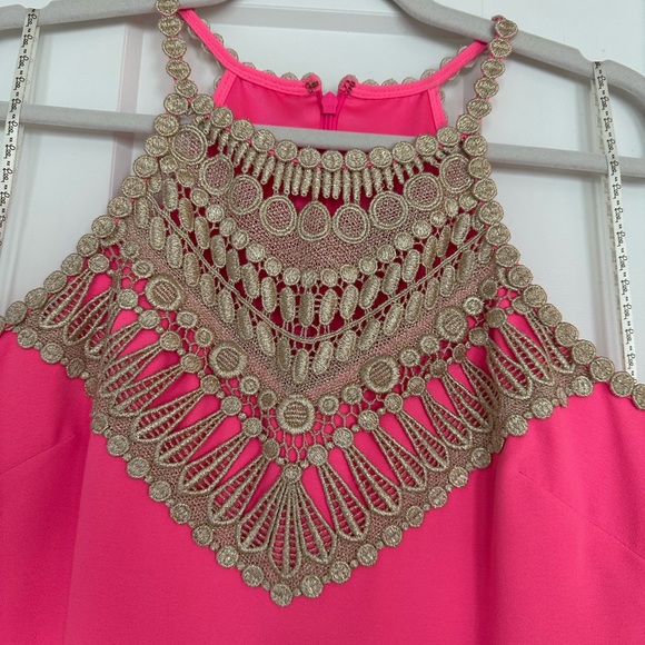 Lilly Pulitzer Hot Pink Romber - Picture 2 of 2